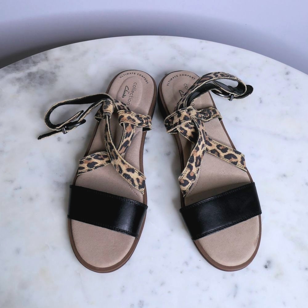 Clarks Collection 8.5m Declan Spring Leopard Prin… - image 3